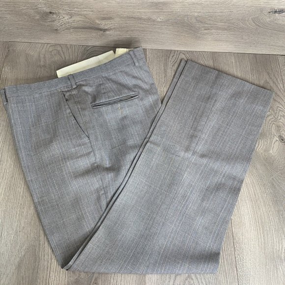 Botany 500 Joslins Mens 2 piece Suit Rose Grey w/Pinstripes See Desc for Measure - Picture 11 of 16